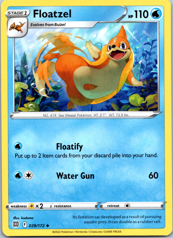 Floatzel [039/172] [Brilliant Stars]