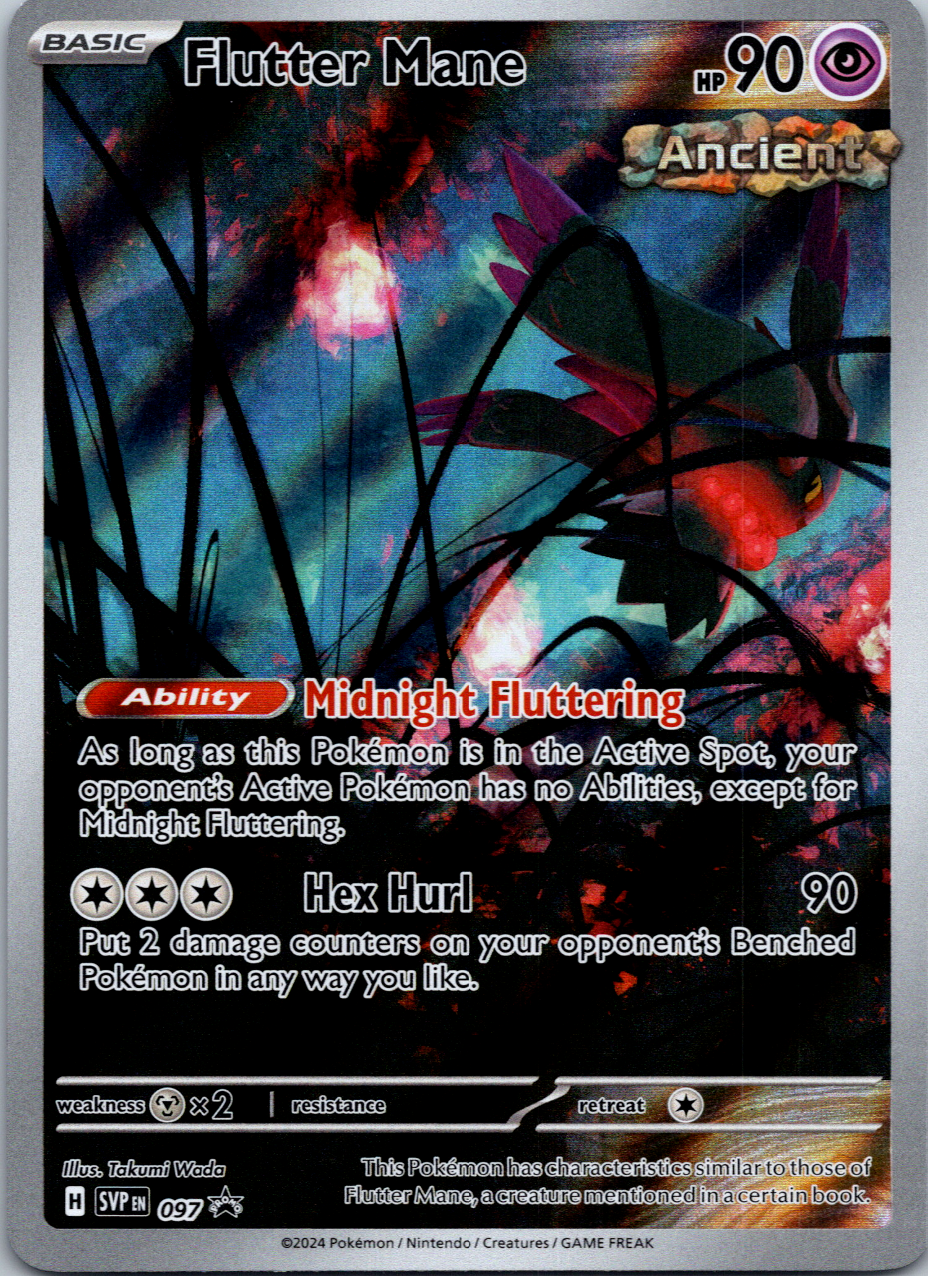 Flutter Mane - [097] - (SV Scarlet & Violet Promo Cards) Holofoil