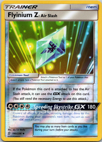 Flyinium Z: Air Slash [195/236] [Unified Minds] Reverse Holofoil