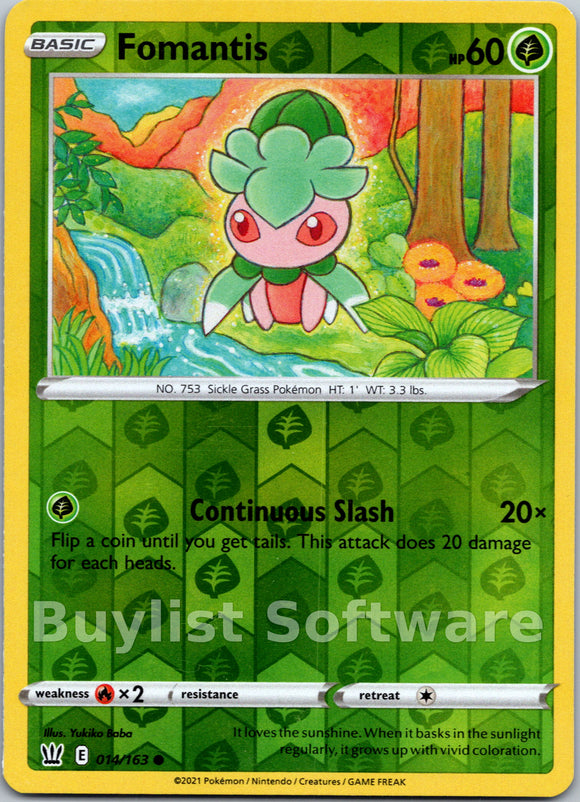 Fomantis [014/163] [SWSH05: Battle Styles]