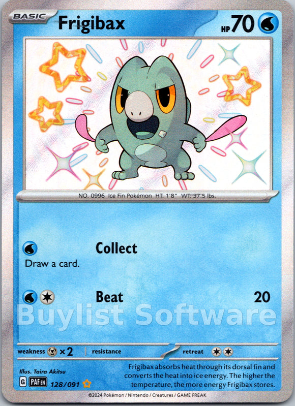 Frigibax [128/091] - (Paldean Fates) Holofoil