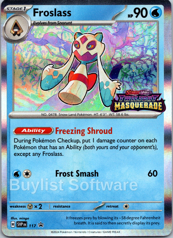 Froslass [117] [Scarlet & Violet Promo Cards] Holofoil