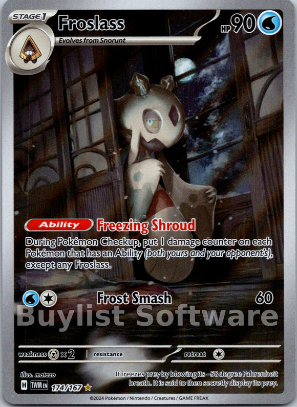 Froslass [174/167] - (Twilight Masquerade) Holofoil