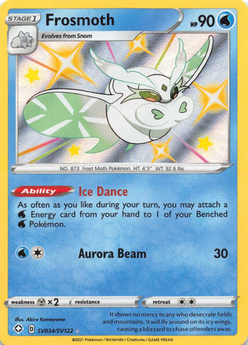 Frosmoth [SV034/SV122] [Shining Fates: Shiny Vault] Holofoil