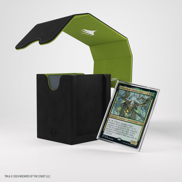 Magic The Gathering-Secrets of Strixhaven Squire Plus XL (100ct) Black/Green