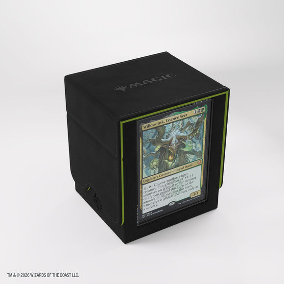 Magic The Gathering-Secrets of Strixhaven Squire Plus XL (100ct) Black/Green
