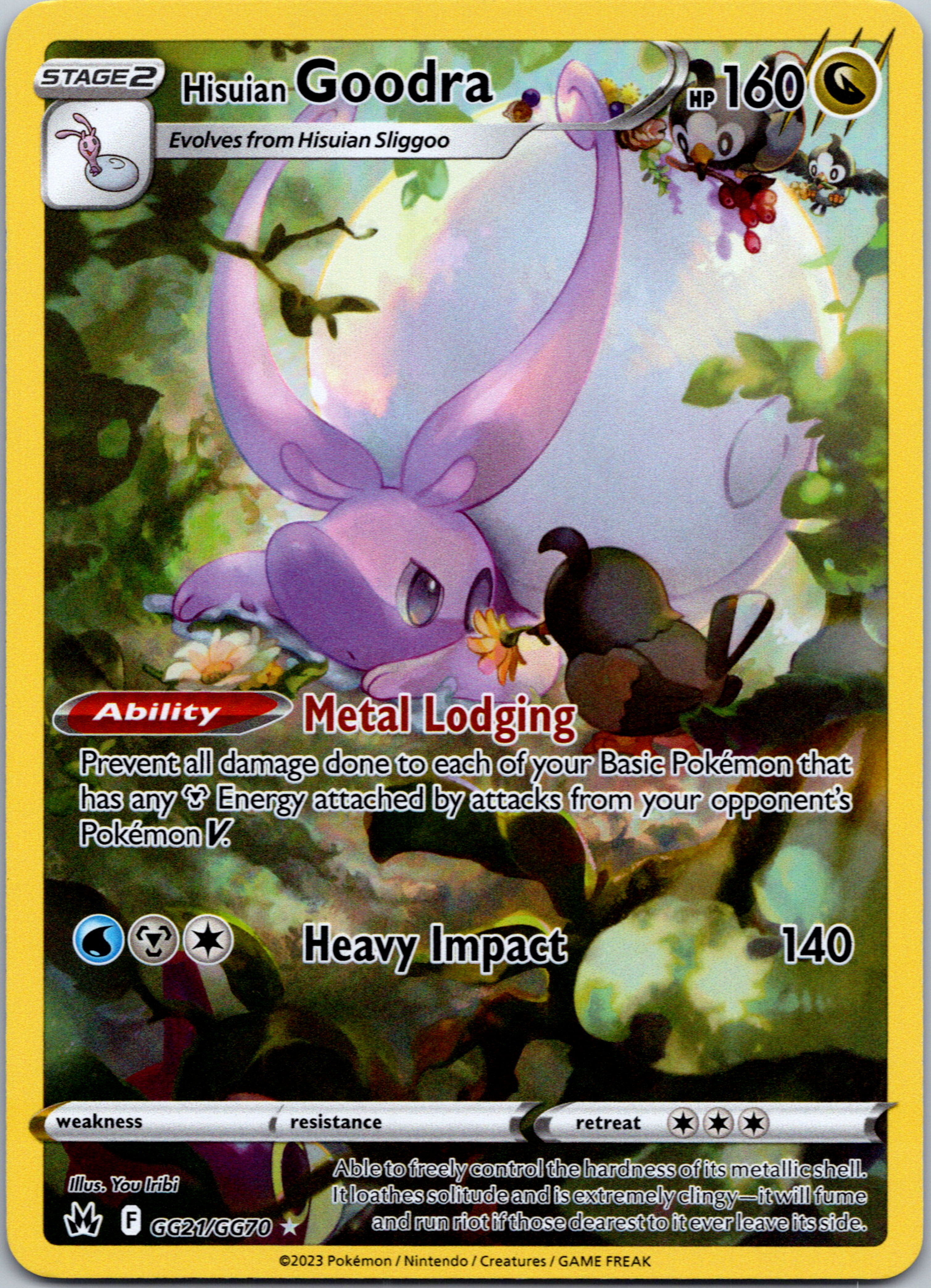 Hisuian Goodra (GG21/GG70) [Sword & Shield: Crown Zenith]