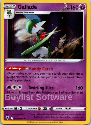Gallade [062/189] [Astral Radiance] Holofoil