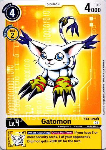 Gatomon [EX1-026] [Classic Collection] Normal