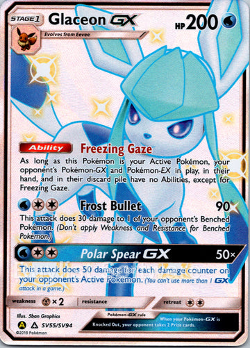 Glaceon GX (SV55/SV94) [Hidden Fates: Shiny Vault]