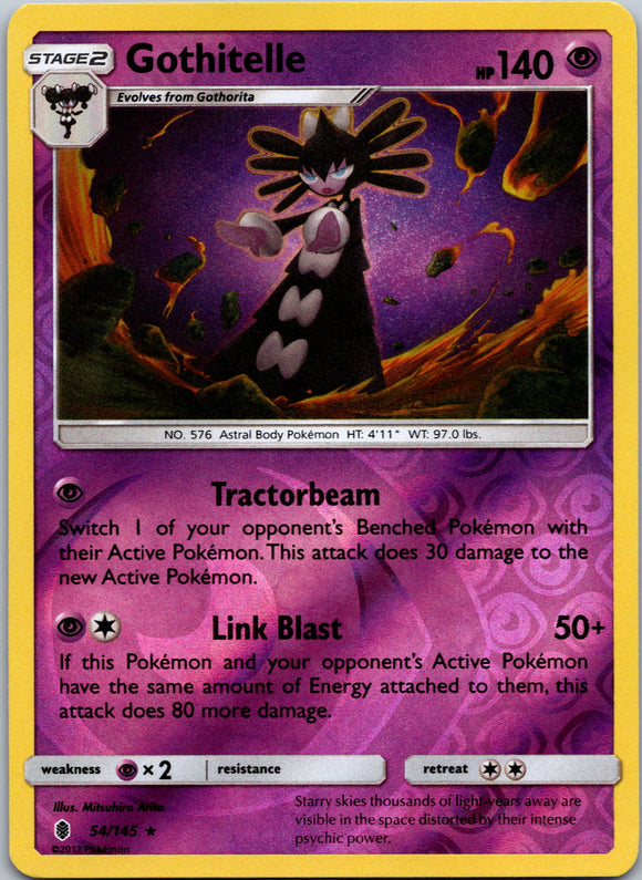 Gothitelle [54/145] [Guardians Rising] Reverse Holofoil