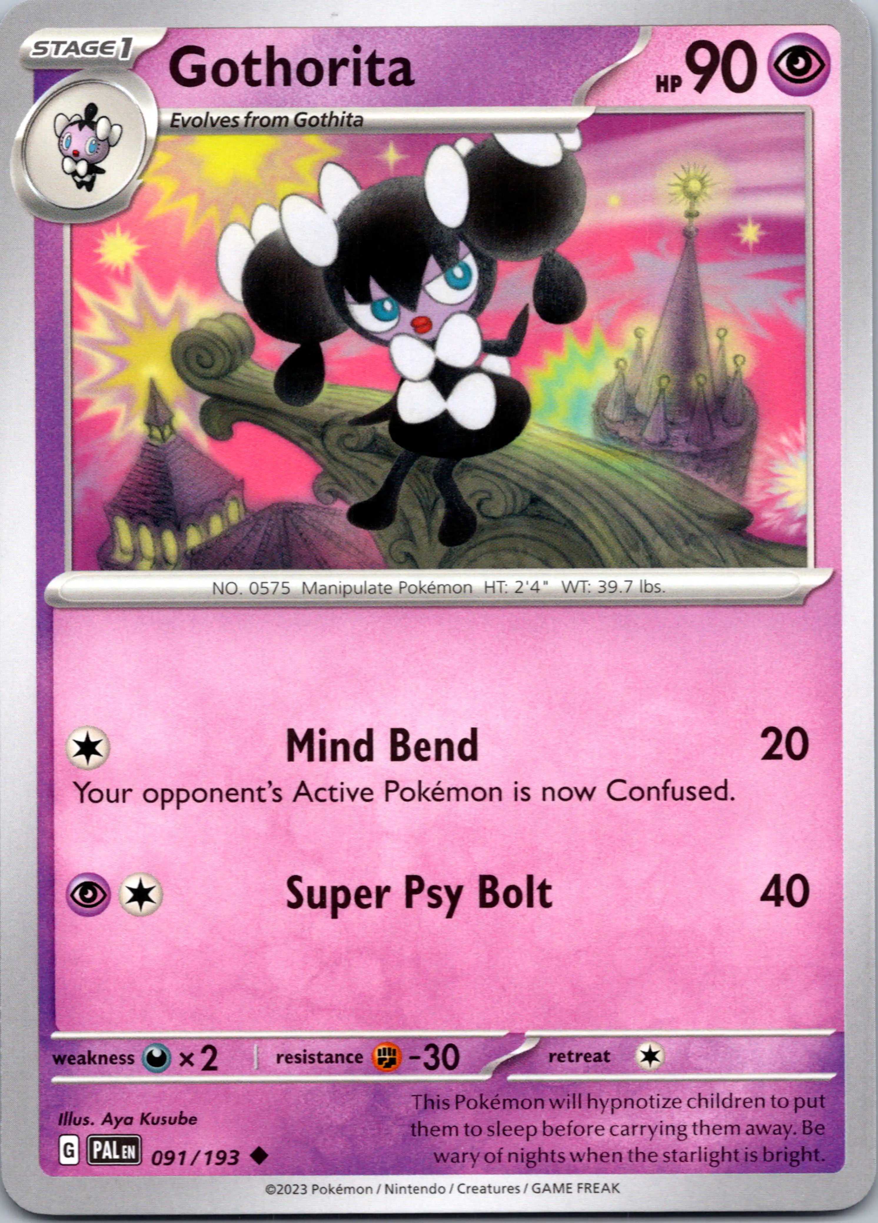 Gothorita - 091/193 [091/193] [Paldea Evolved]