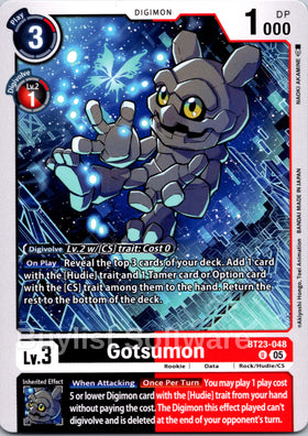 Gotsumon [BT23-048 U] [Hackers' Slumber]
