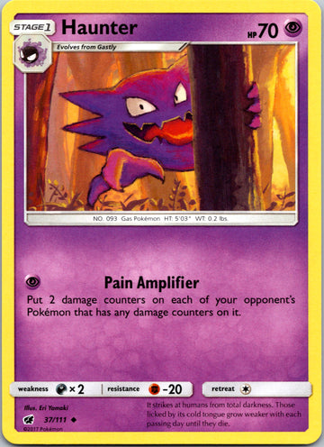 Haunter [37/111] [Crimson Invasion] Reverse Holofoil