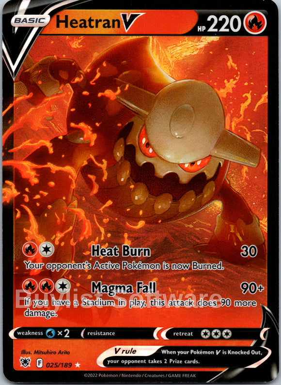 Heatran V [025/189] [Astral Radiance] Holofoil