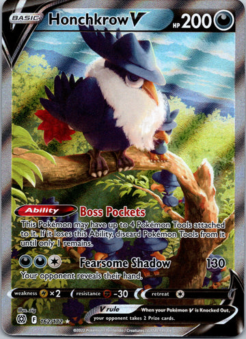 Honchkrow V (Alternate Full Art) [162/172] [Brilliant Stars] Holofoil