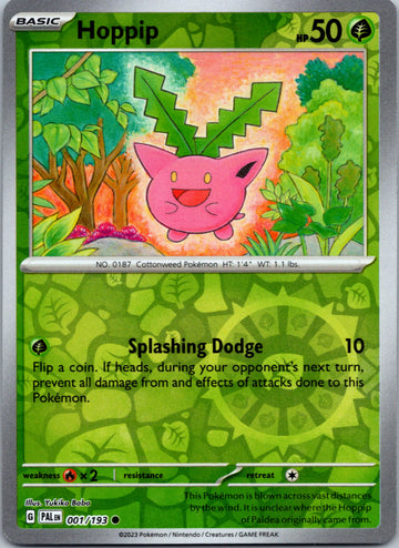 Hoppip [001/193] [Paldea Evolved] Reverse Holofoil
