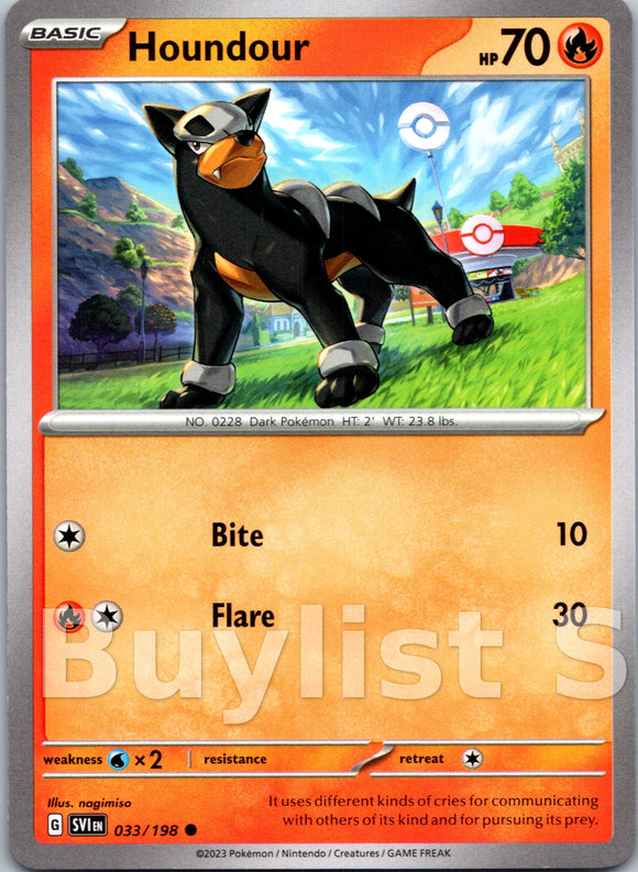 Houndour [033/198] [Scarlet & Violet Base Set]