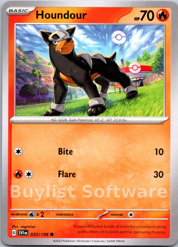Houndour [033/198] [Scarlet & Violet Base Set]