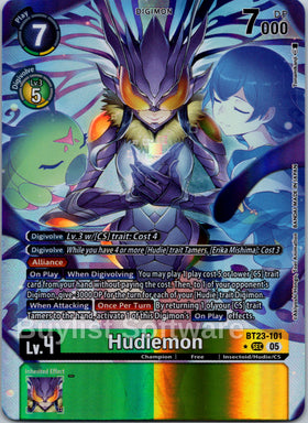 Hudiemon (Alternate Art) [BT23-101 SEC] [Hackers' Slumber] Foil