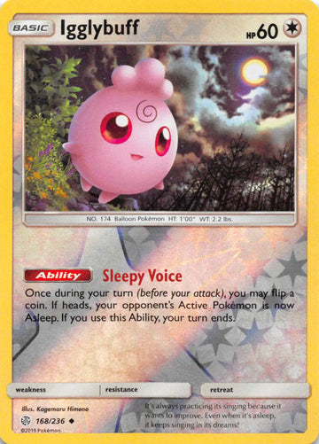 Igglybuff [168/236] [Cosmic Eclipse] Reverse Holofoil