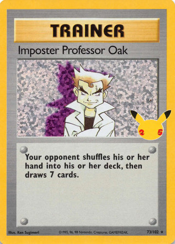 Imposter Professor Oak [73/102] [Celebrations: Classic Collection] Holofoil