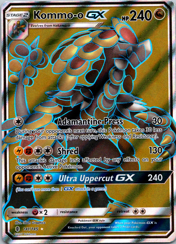 Kommo-o GX (Full Art) [141/145] [Guardians Rising] Holofoil