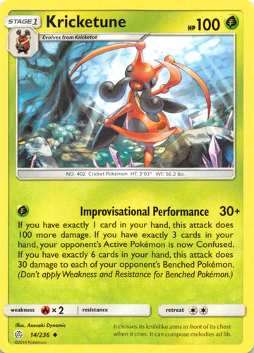 Kricketune [14/236] [Cosmic Eclipse]