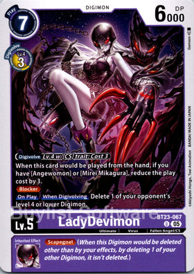 LadyDevimon [BT23-067 U] [Hackers' Slumber]