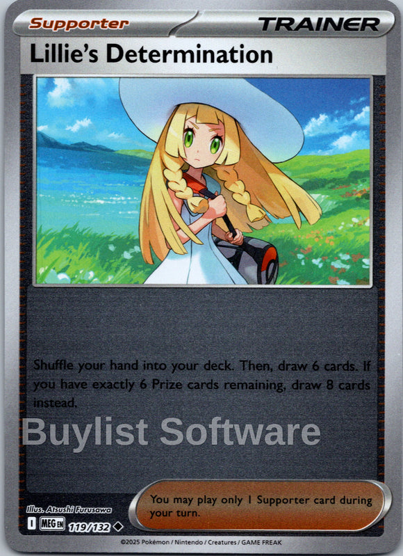 Lillie's Determination [119/132] [Mega Evolution] Reverse Holofoil