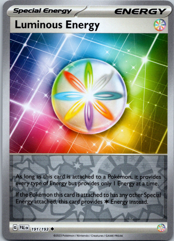 Luminous Energy [191/193] [Paldea Evolved] Reverse Holofoil
