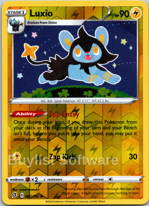 Luxio [061/192] [Rebel Clash] Reverse Holofoil