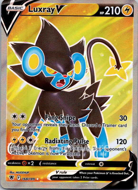 Luxray V [168/189] [Astral Radiance] Holofoil