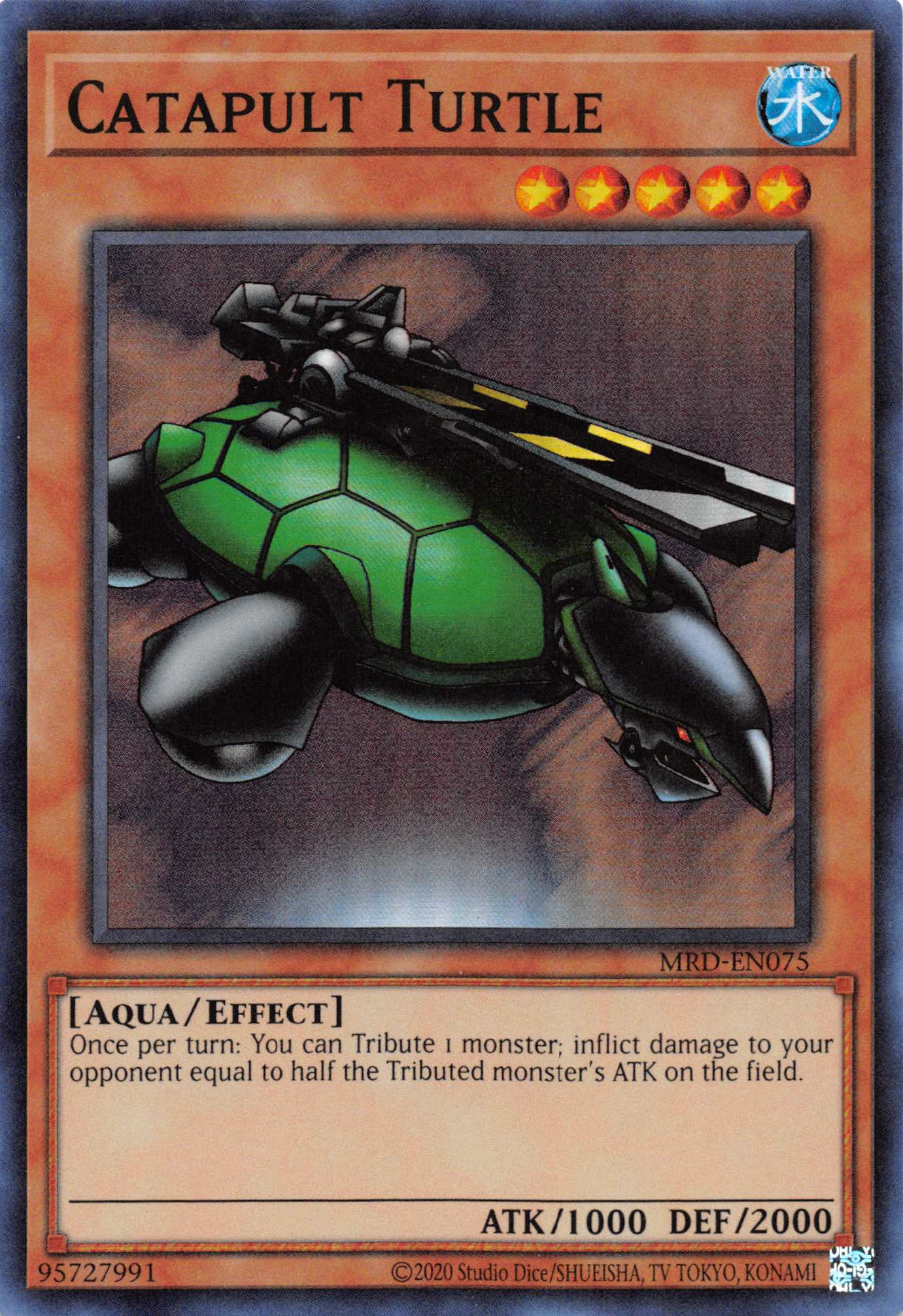 Catapult Turtle (25th Anniversary) [MRD-EN075] Super Rare