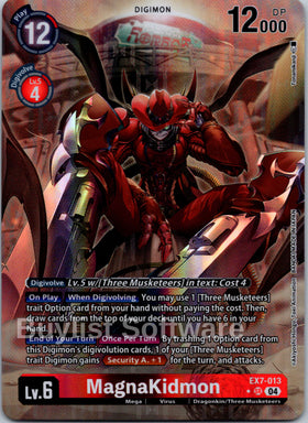 MagnaKidmon (Alternate Art) [EX7-013 SR] [Digimon LIBERATOR] Foil