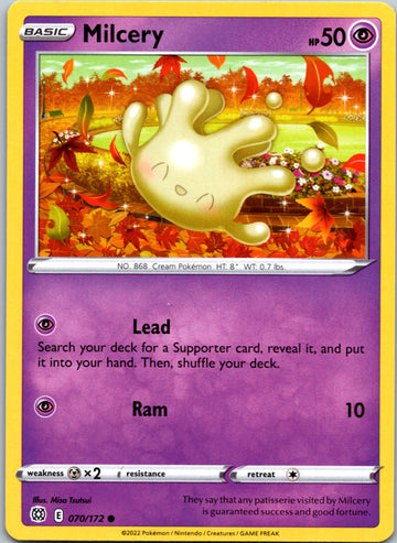 Milcery [070/172] [Brilliant Stars] Reverse Holofoil