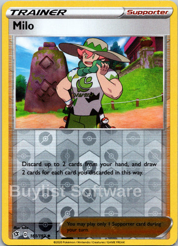 Milo [161/192] [Rebel Clash] Reverse Holofoil