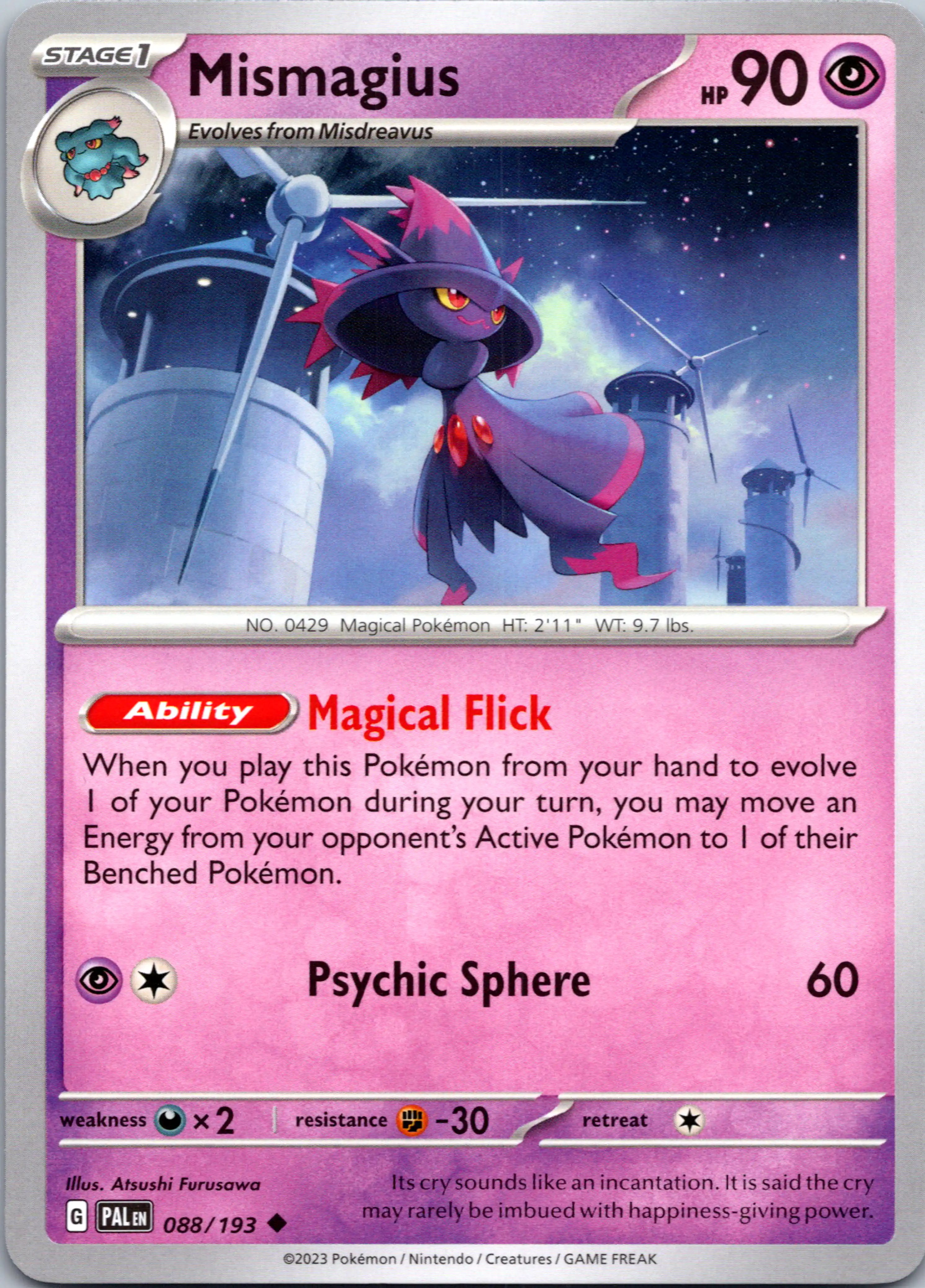 Mismagius - 088/193 [088/193] [Paldea Evolved]