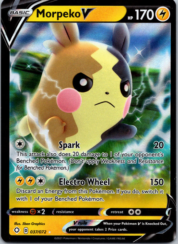 Morpeko V [037/072] [Shining Fates] Holofoil