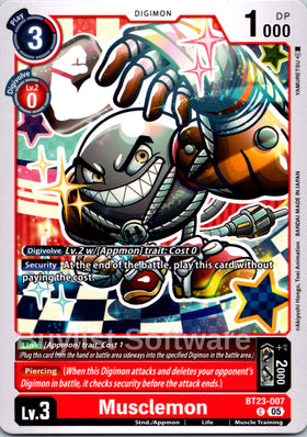 Musclemon [BT23-007 C] [Hackers' Slumber]