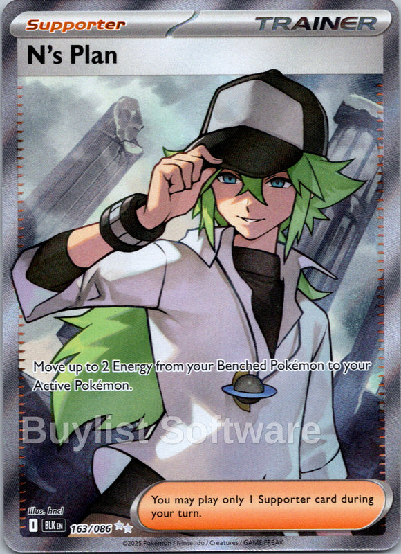 N's Plan [163/086] [Black Bolt] Holofoil