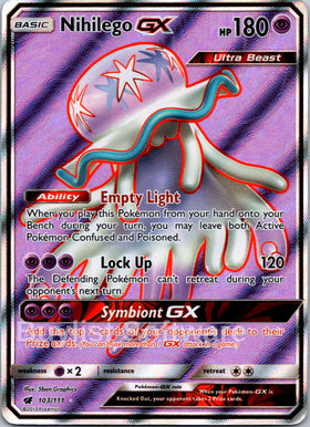 Nihilego GX (Full Art) [103/111] [Crimson Invasion] Holofoil