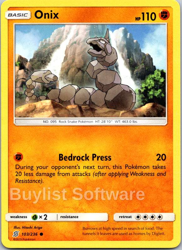 Onix [103/236] [Unified Minds] Reverse Holofoil