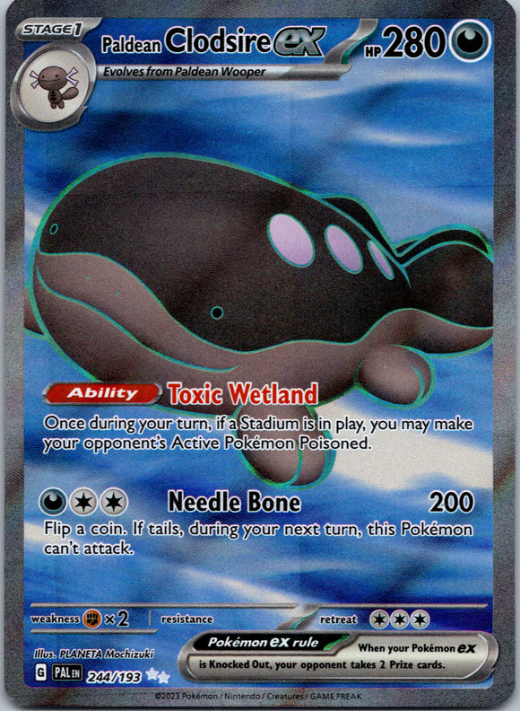 Paldean Clodsire ex - 244/193 [244/193] [Paldea Evolved] Holofoil