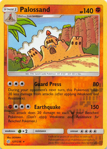 Palossand [127/236] [Cosmic Eclipse] Reverse Holofoil