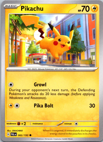 Pikachu [062/193] [Paldea Evolved]