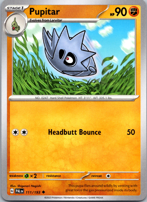 Pupitar [111/193] [Paldea Evolved]