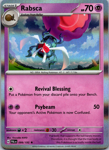 Rabsca - 099/193 [099/193] [Paldea Evolved] Holofoil