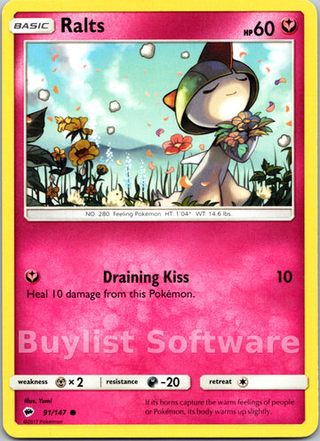 Ralts (091/147) [Sun & Moon: Burning Shadows]