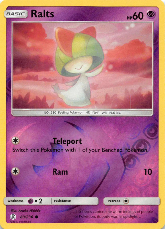 Ralts [80/236] [Cosmic Eclipse] Reverse Holofoil